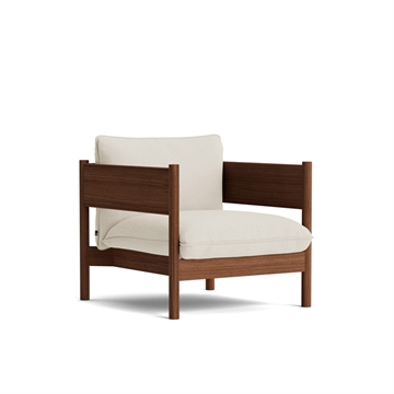 HAY Arbour Club Armchair - Upholstery Vidar 1511/Oiled Walnut